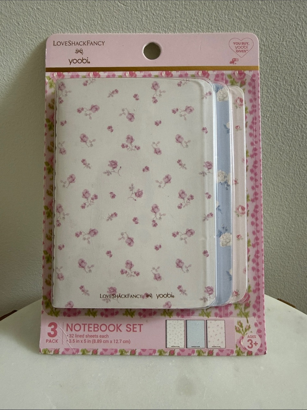 LoveShackFancy x Target 3 pack Mini Journals